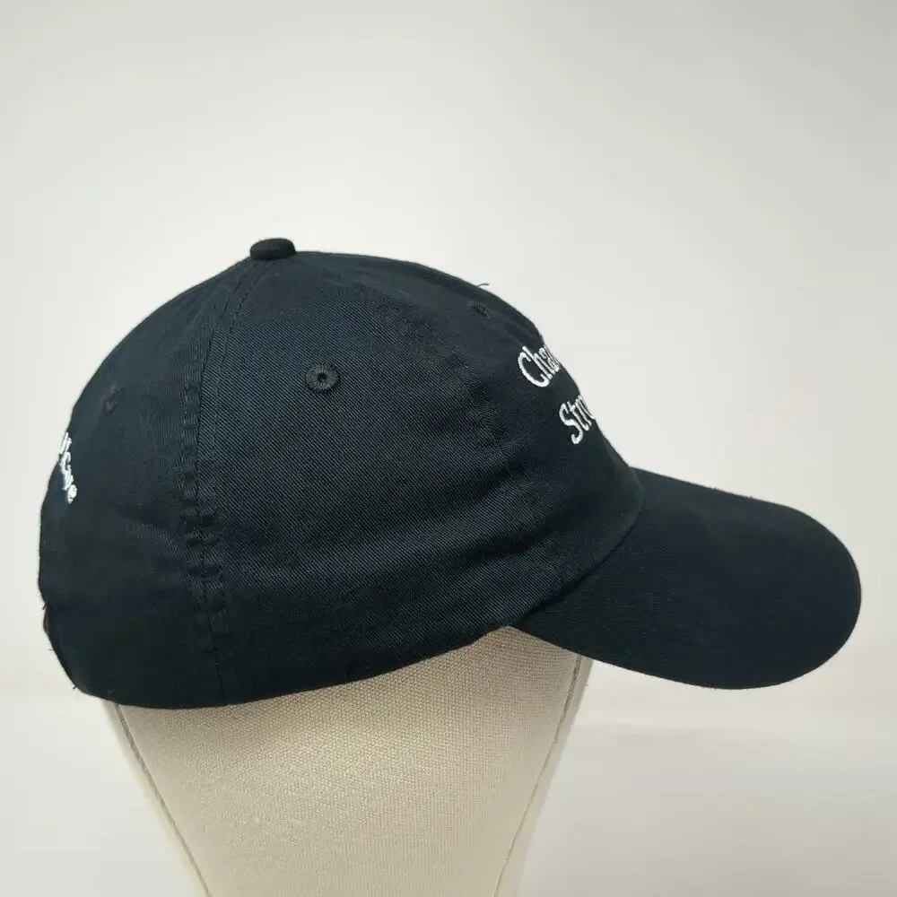 Cap America Black One Size Baseball Cap Hartford HealthCare Charlotte Strong Hat
